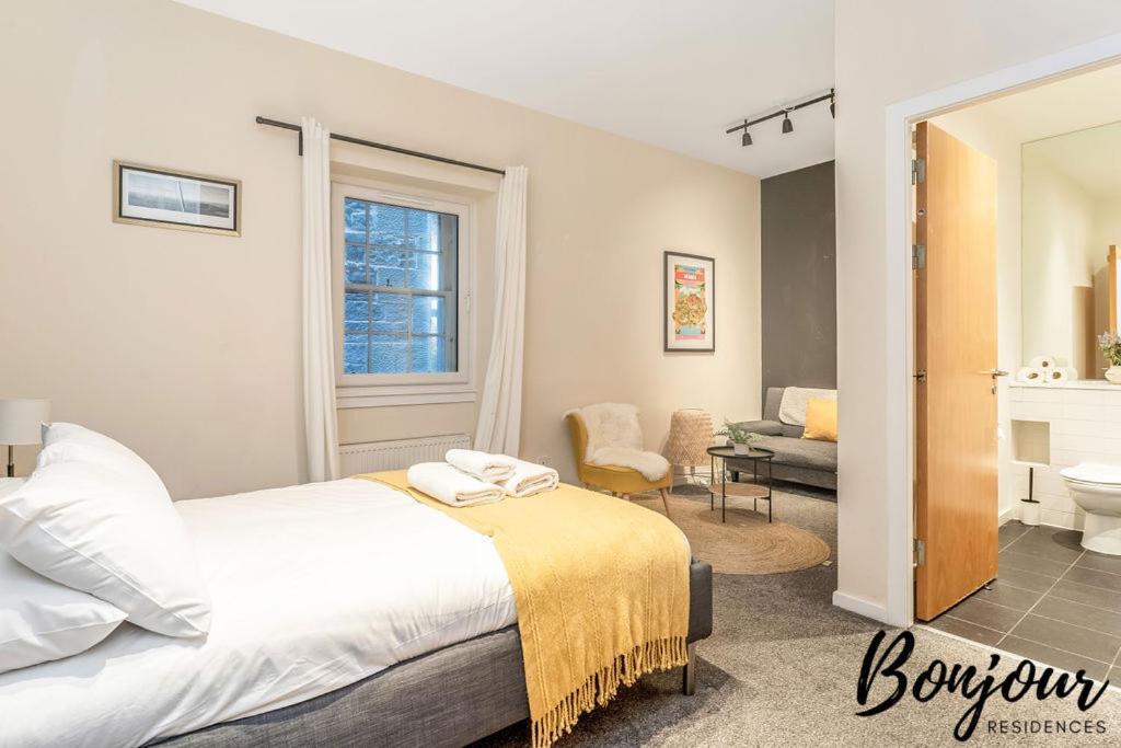 Spacious 2Br-1Ba - Grassmarket - Free Parking By Bonjour Residences Édimbourg Extérieur photo